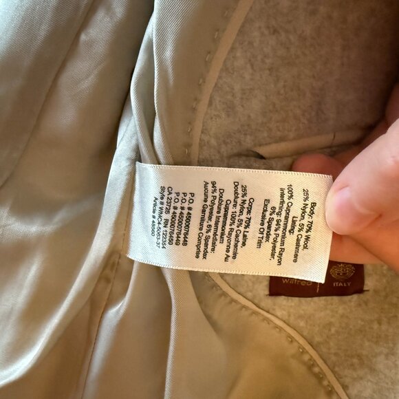 Wilfred Cocoon Coat - Picture 5 of 8